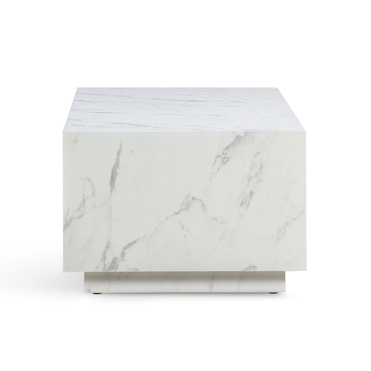 Romy 47" White Marble Coffee Table by TOV Furniture – photo 4 of 9