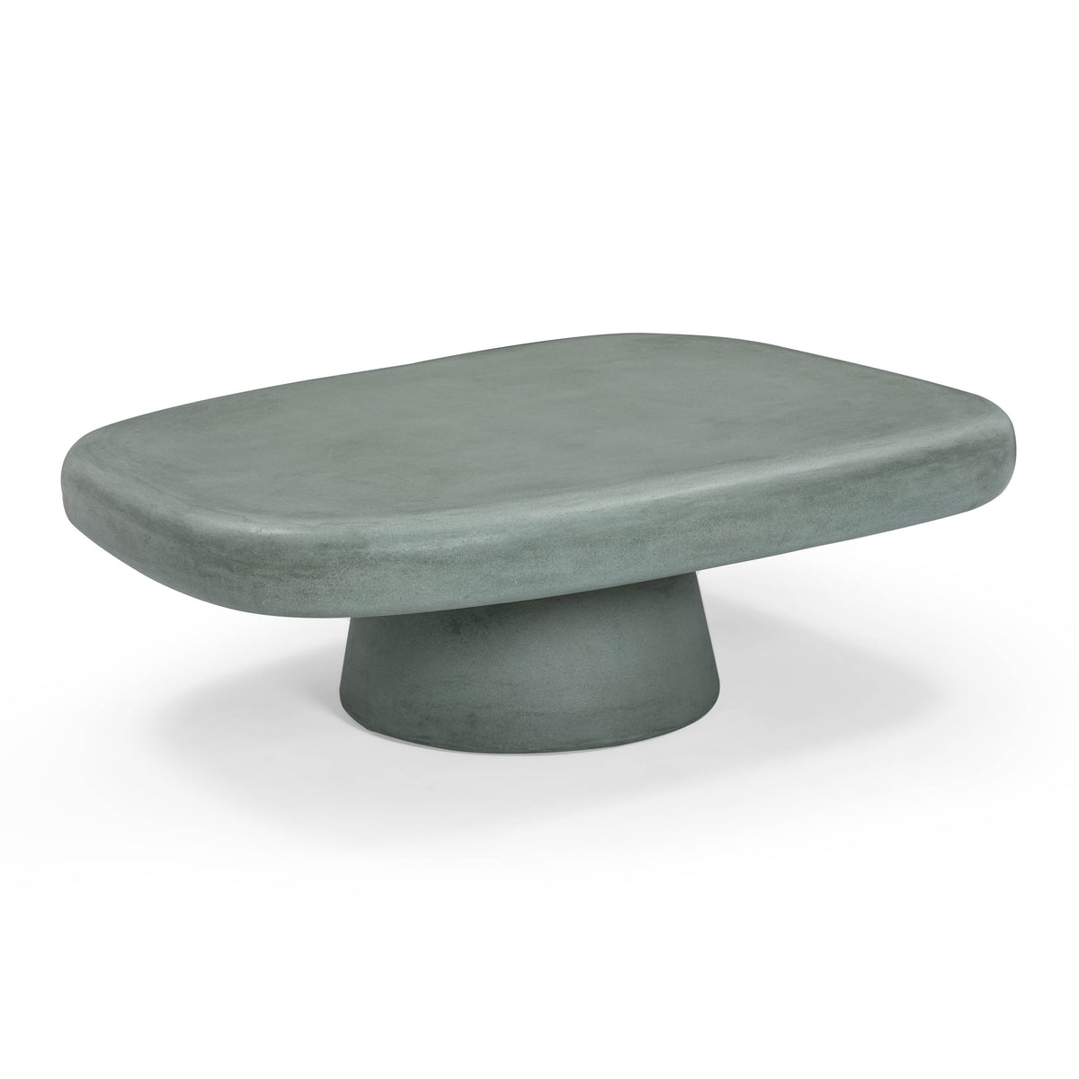 Darial 46" Green Indoor/Outdoor Coffee Table by TOV Furniture – photo 3 of 8