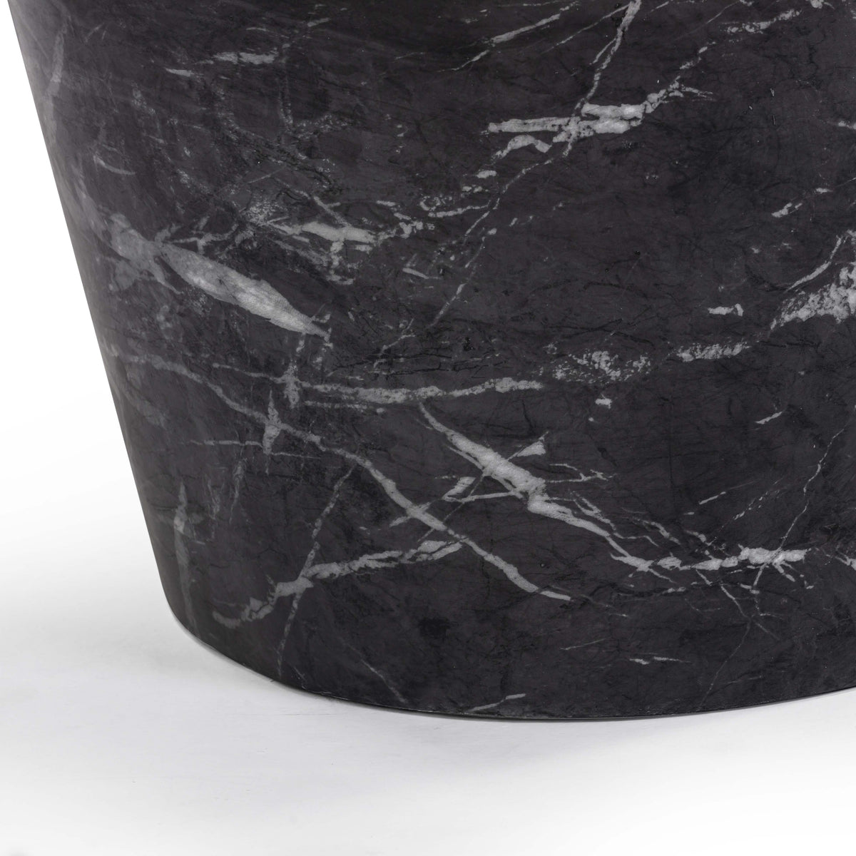 Slab Black Marble 59" Concrete Indoor/Outdoor Coffee Table by TOV Furniture – photo 8 of 9