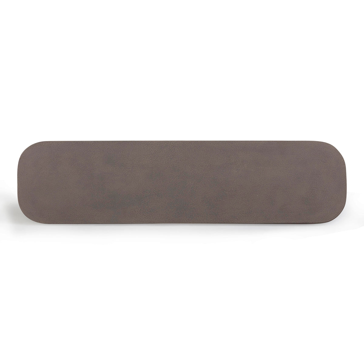 Suraya 55" Dark Umber Concrete Console Table by TOV Furniture – photo 5 of 9