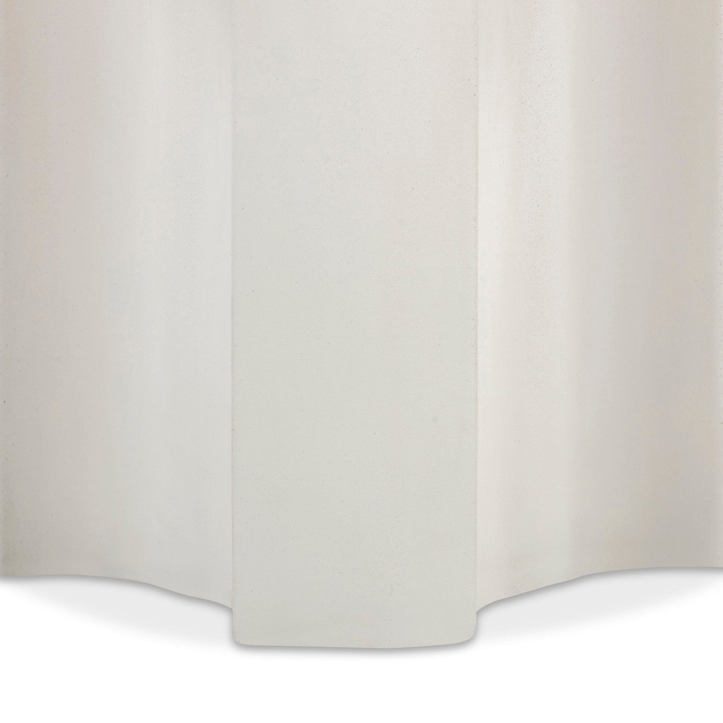 Cassandra Ivory Indoor/Outdoor Concrete Side Table Ivory by Tov Furniture