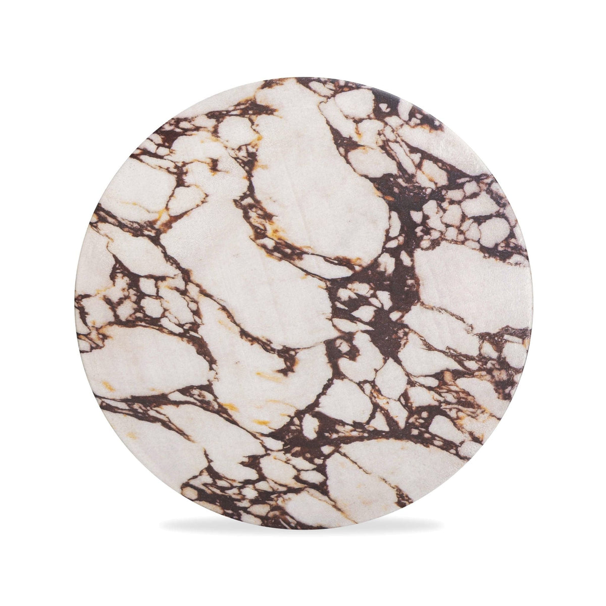 Pia Red Faux Marble Indoor/Outdoor Concrete Side Table by TOV Furniture – photo 7 of 9