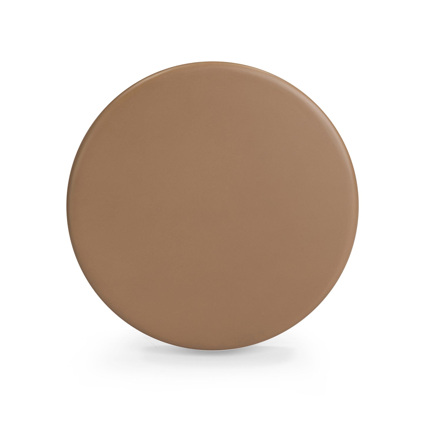 Hessa Indoor/Outdoor Concrete Chiseled Side Table Terracotta by Tov Furniture