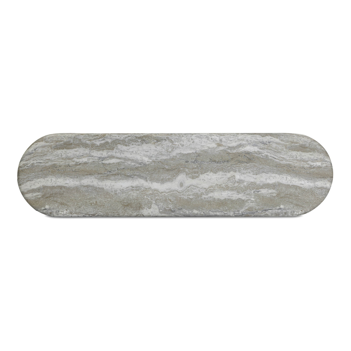 Hyre 59" Faux Stone Indoor/Outdoor Concrete Console Table by TOV Furniture – photo 6 of 9