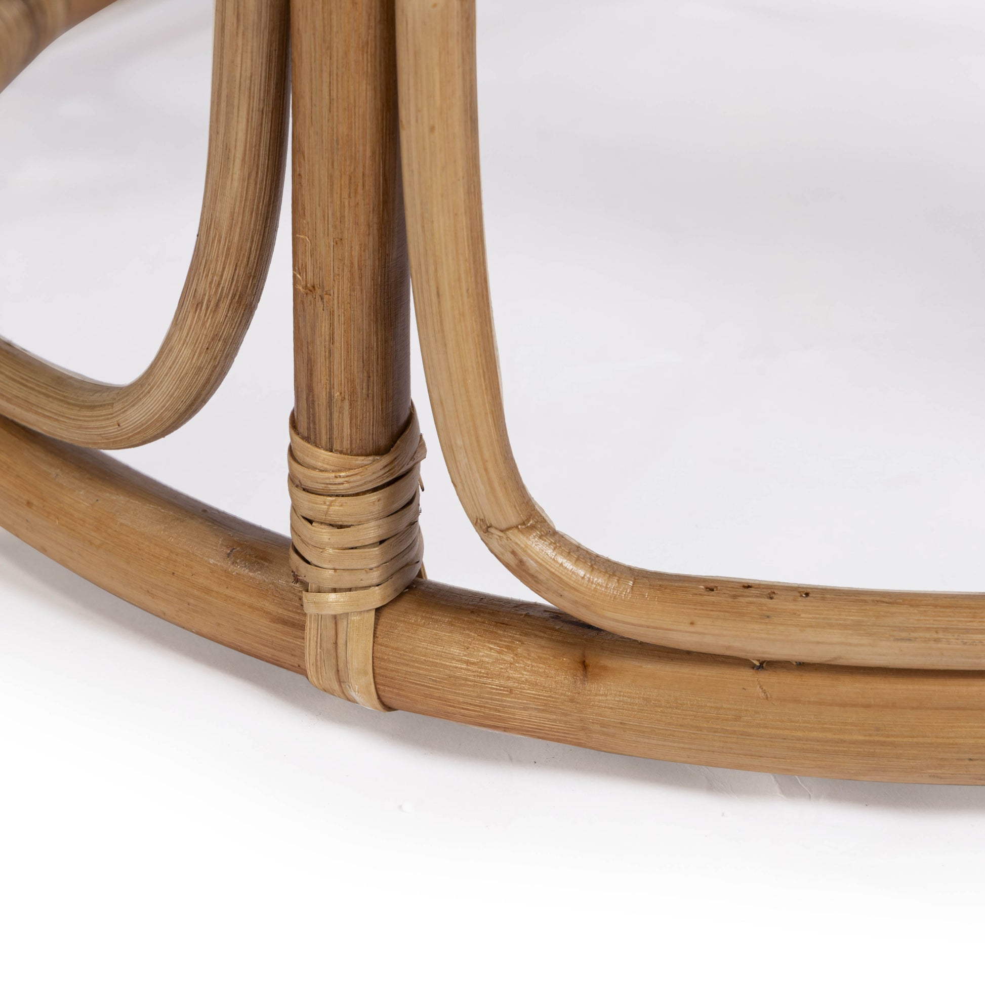 Lindy Rattan Side Table Natural by Tov Furniture