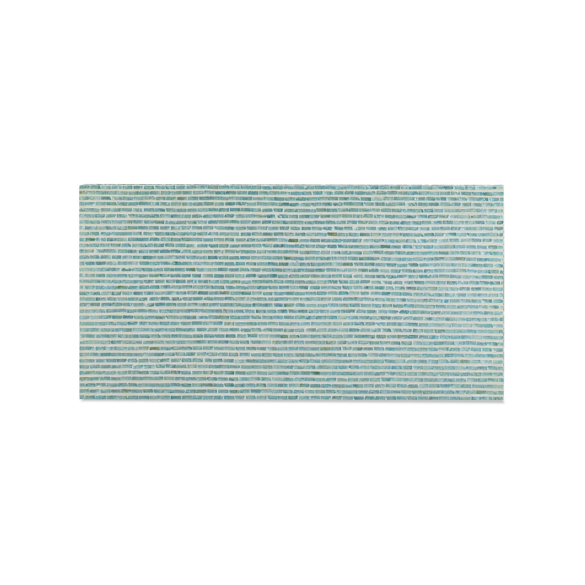 Earl 48" Light Blue Capiz Shell Coffee Table by TOV Furniture – photo 6 of 7