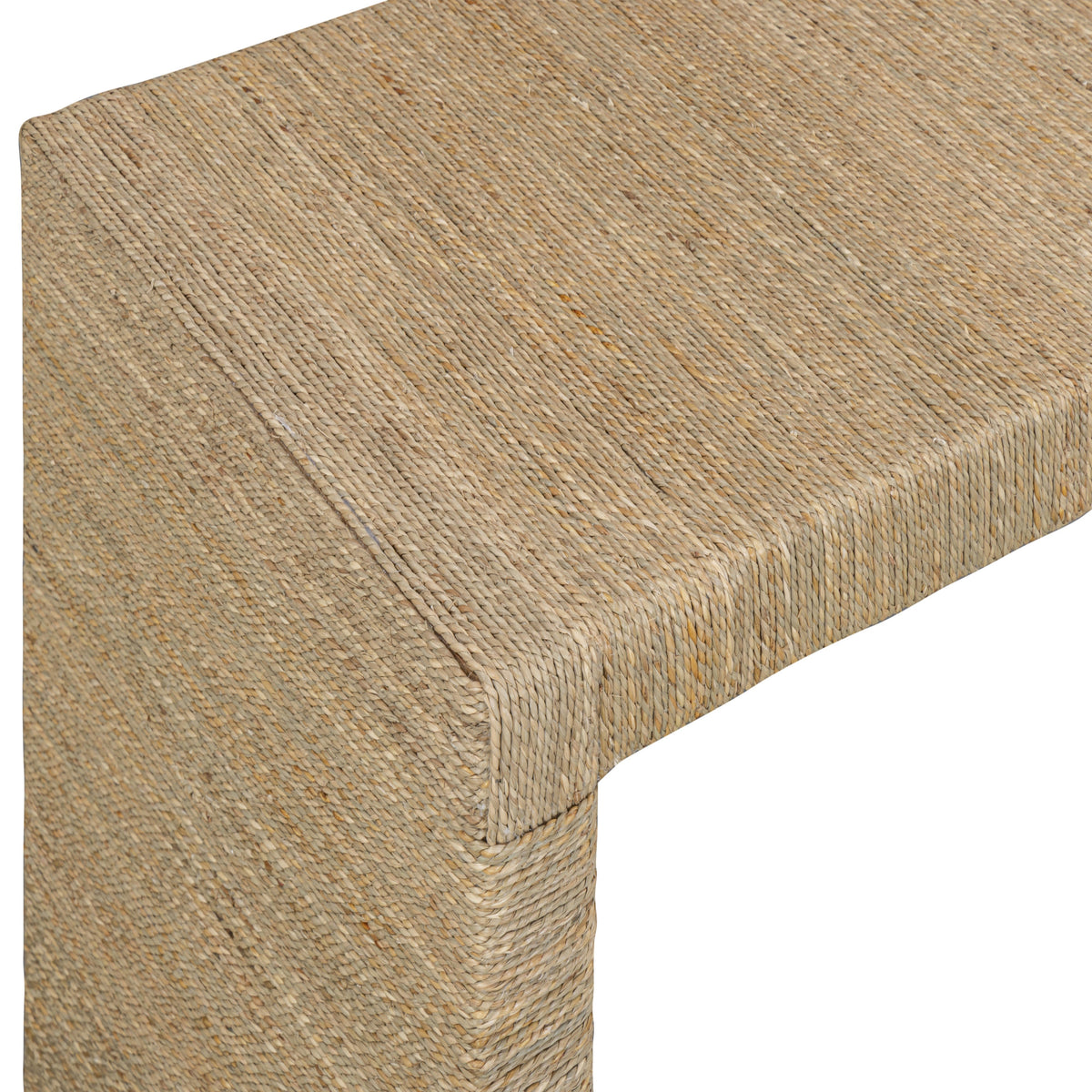 Mona 48" Natural Seagrass Console Table by TOV Furniture – photo 4 of 6