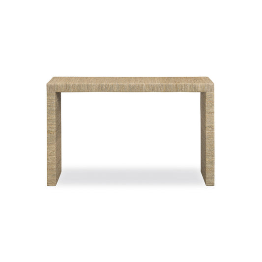 Mona 48" Natural Seagrass Console Table Natural by Tov Furniture