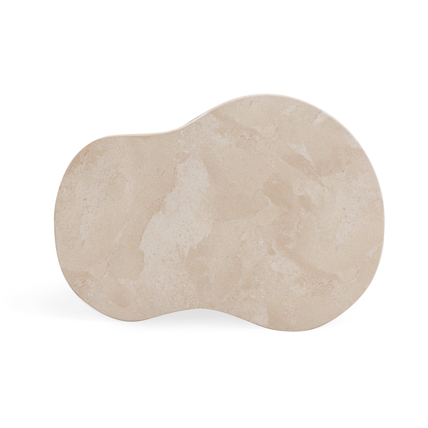 Zaya Rose Faux Marble Indoor/Outdoor Concrete Side Table Rose by Tov Furniture