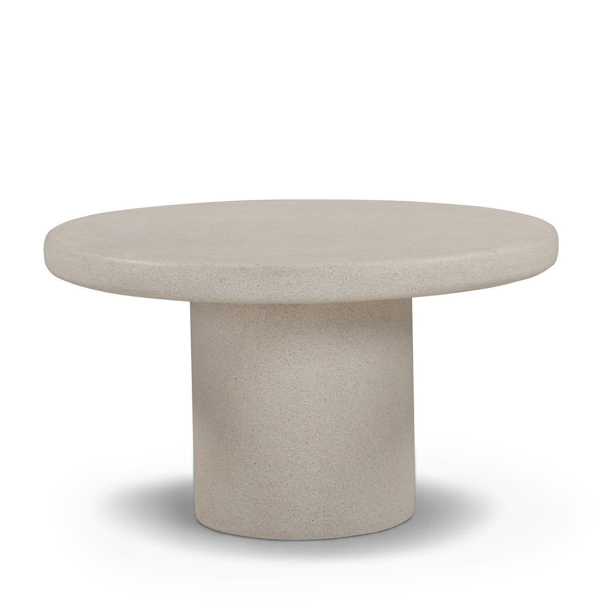 Jade 28" Cream Concrete Indoor/Outdoor Medium Coffee Table by TOV Furniture – photo 3 of 8