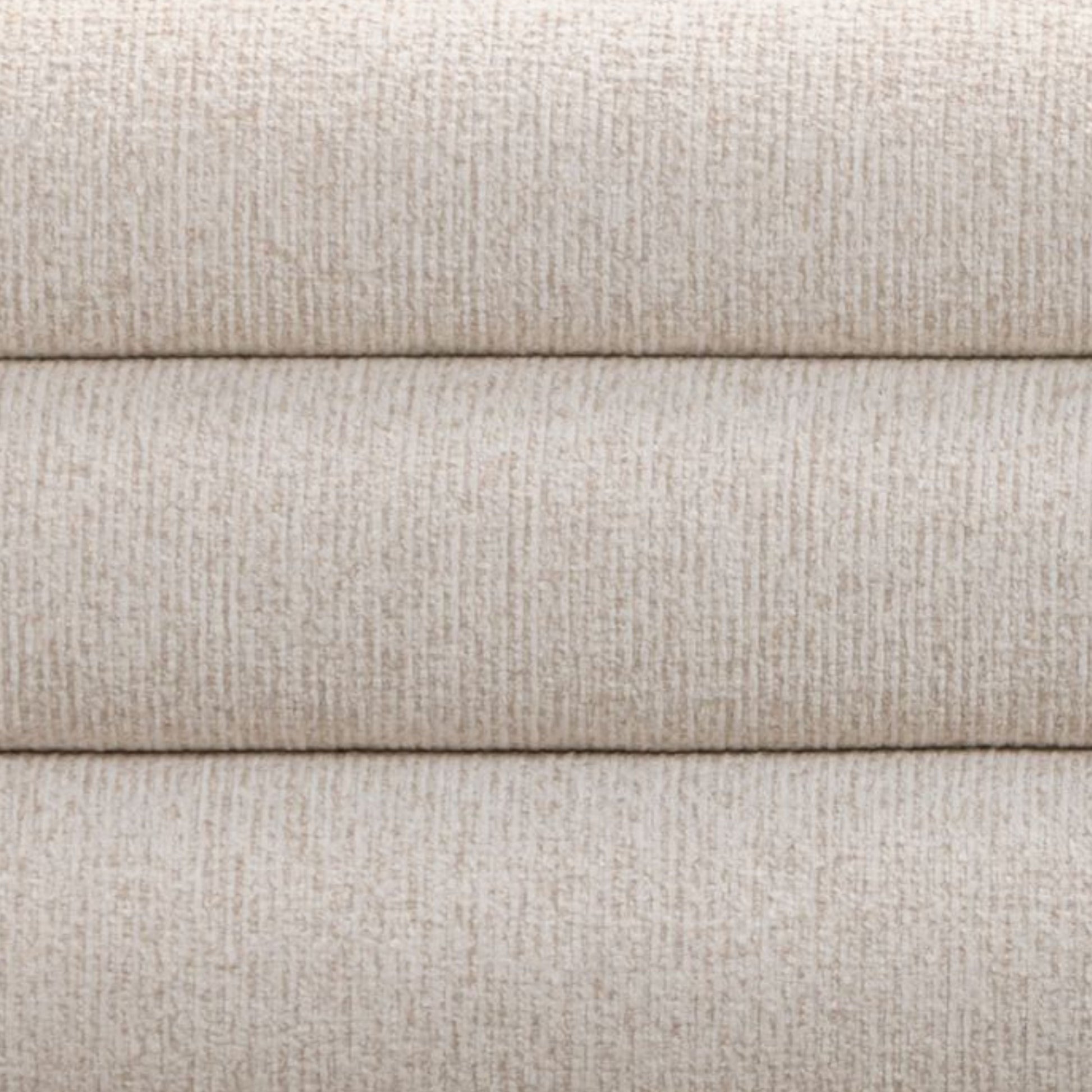 Julianna 56" Textured Performance Fabric Bench Cream by Tov Furniture