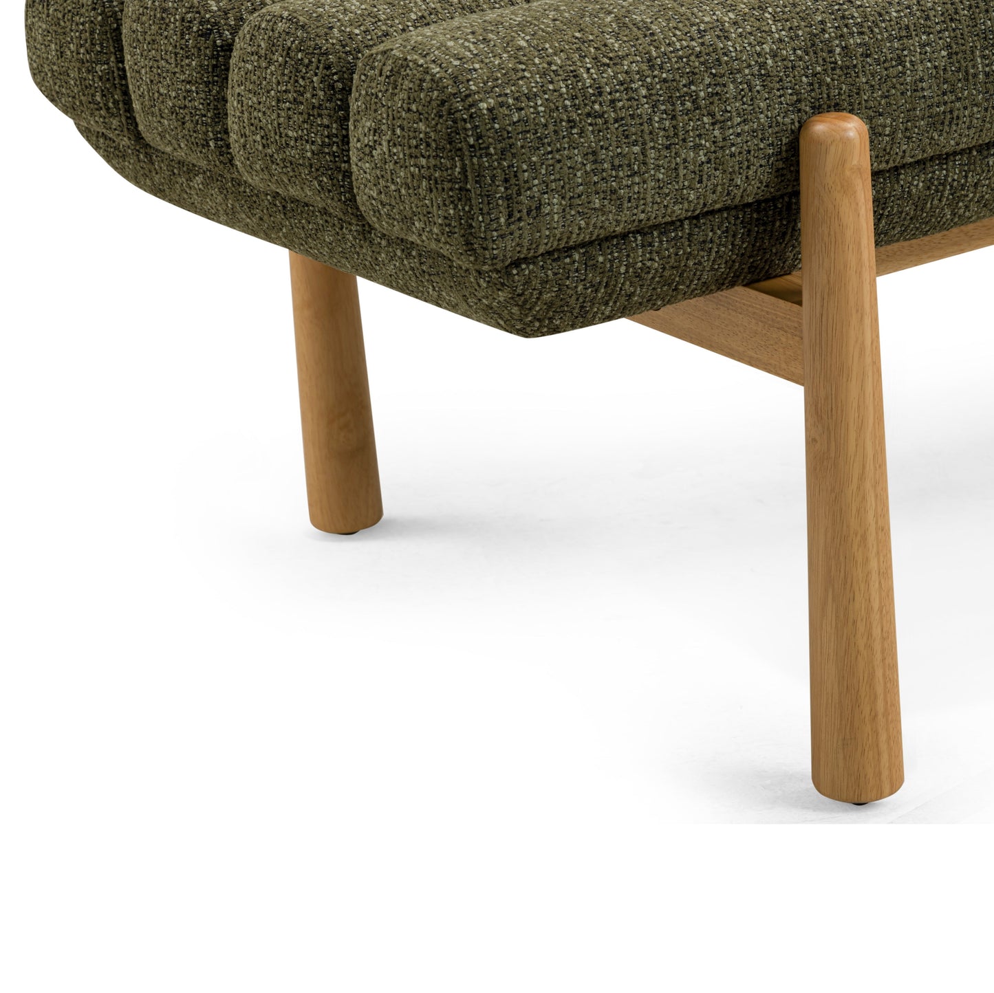 Julianna 56" Textured Performance Fabric Bench Green by Tov Furniture