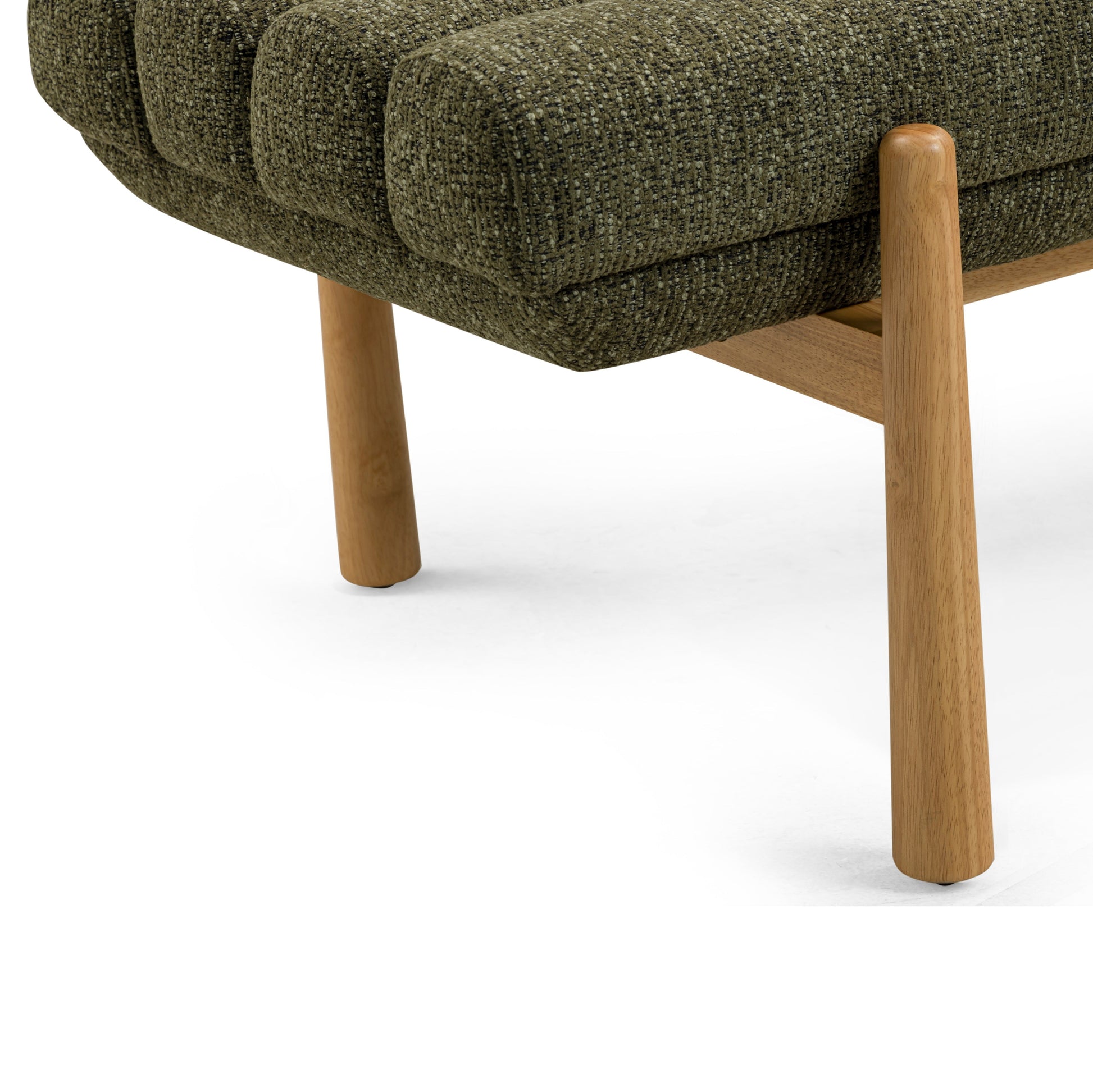 Julianna 56" Textured Performance Fabric Bench Green by Tov Furniture