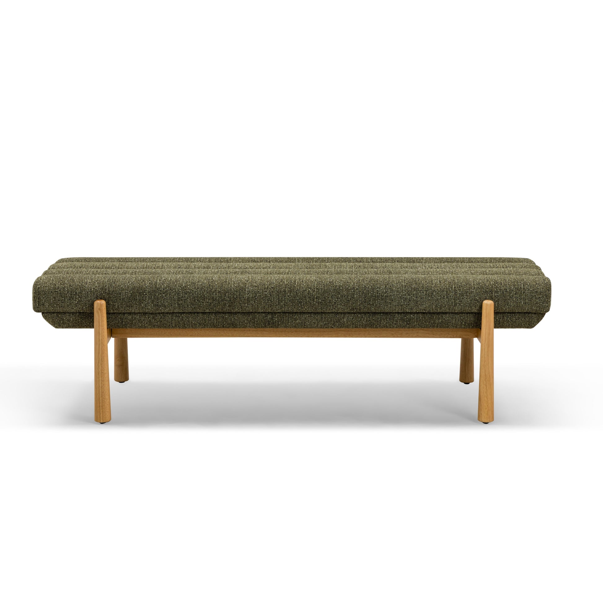 Julianna 56" Textured Performance Fabric Bench Green by Tov Furniture