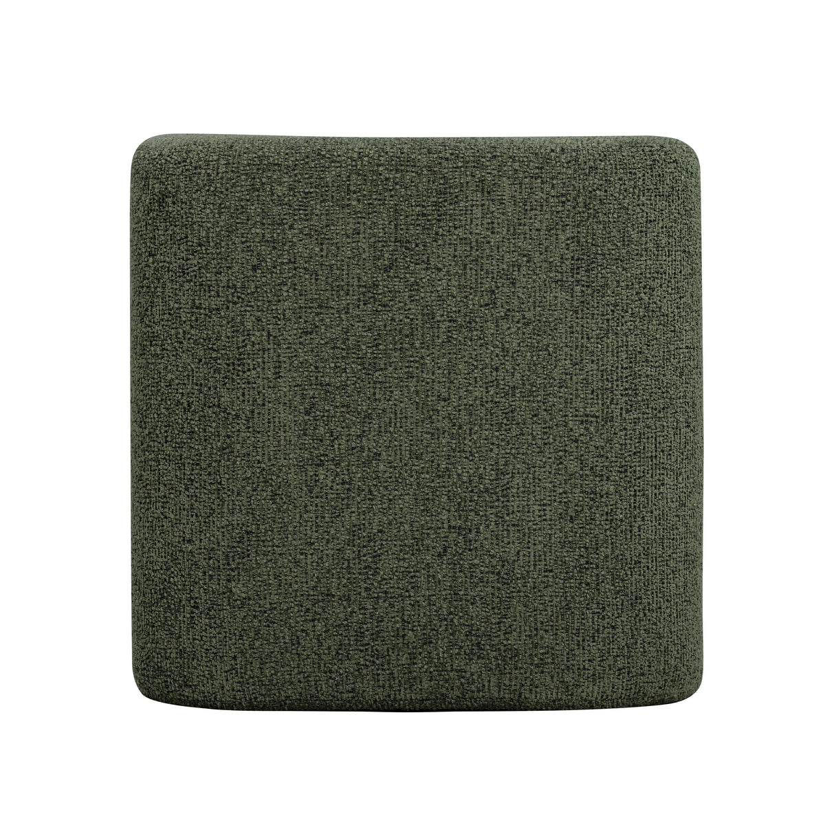 Desi Green Woven Fabric Ottoman by TOV Furniture – photo 5 of 7
