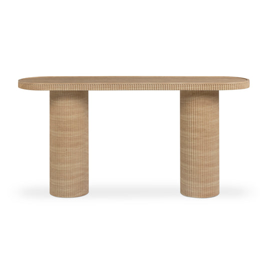 Darcy 59" Concrete Indoor/Outdoor Console Travertine by Tov Furniture