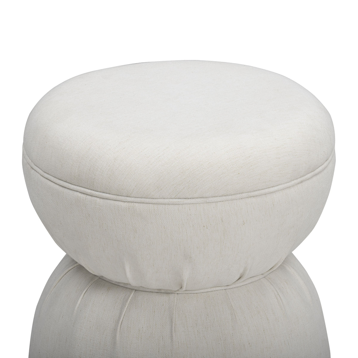 Tomlin Cream Performance Chenille Game Ottoman by TOV Furniture – photo 3 of 6