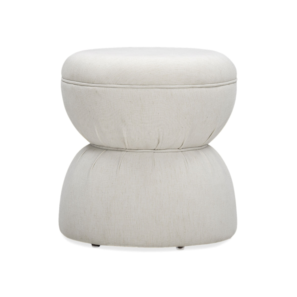 Tomlin Cream Performance Chenille Game Ottoman by TOV Furniture – photo 1 of 6