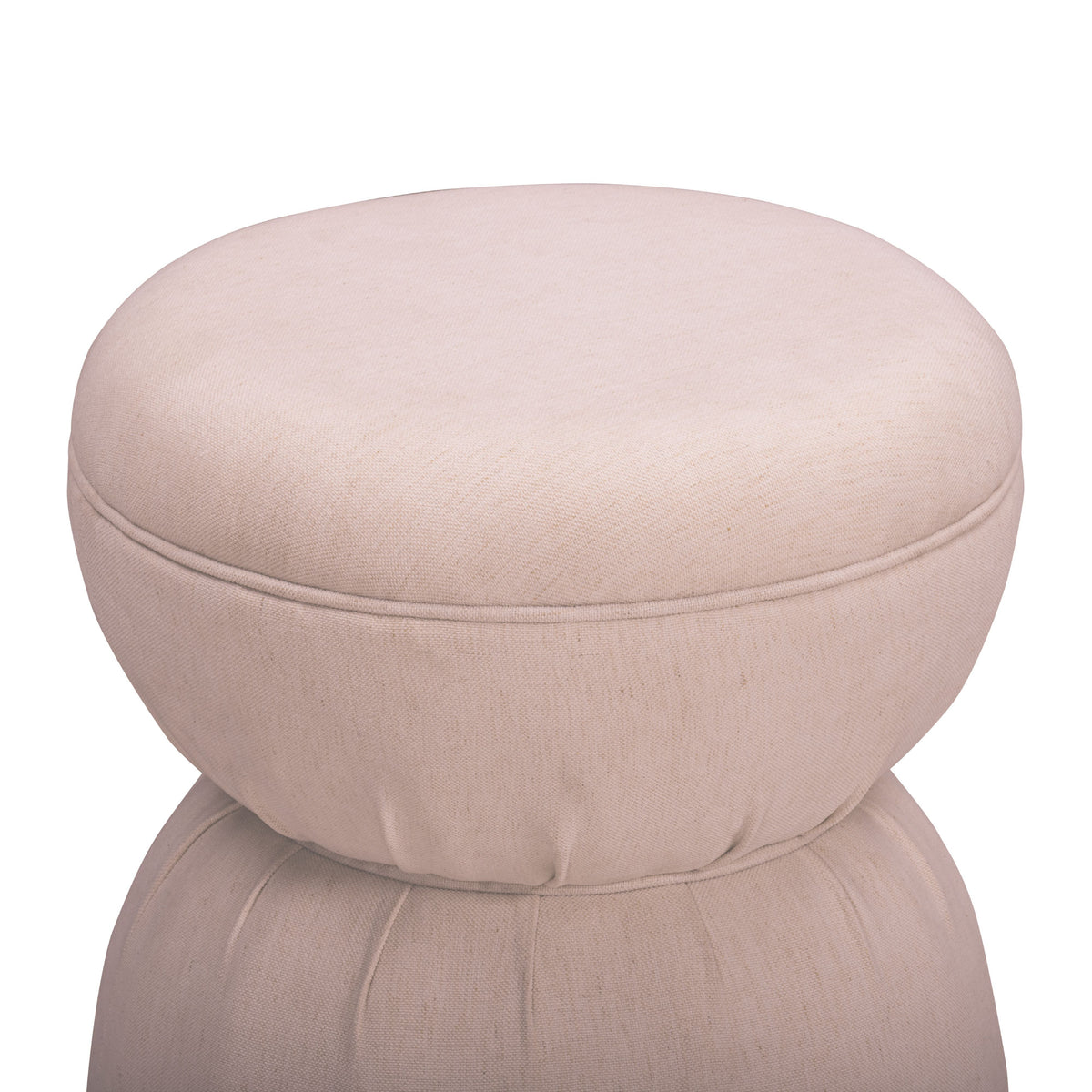 Tomlin Light Pink Performance Chenille Game Ottoman by TOV Furniture – photo 3 of 6