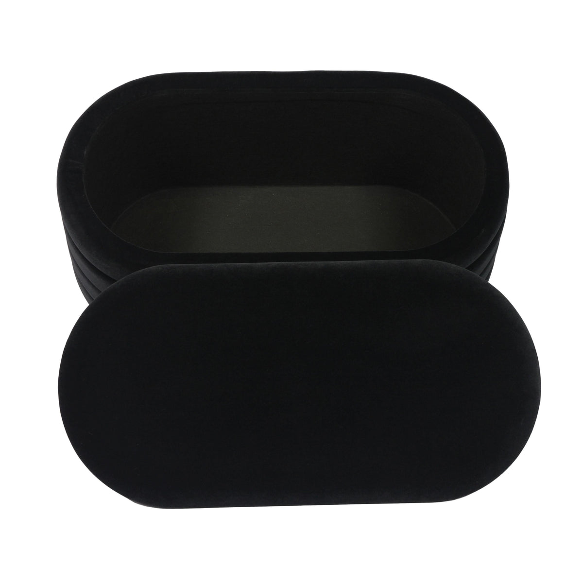 Lillian Black Performance Velvet Storage Bench by TOV Furniture – photo 6 of 9