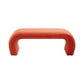 Kenya Red Rocks Velvet Bench by TOV