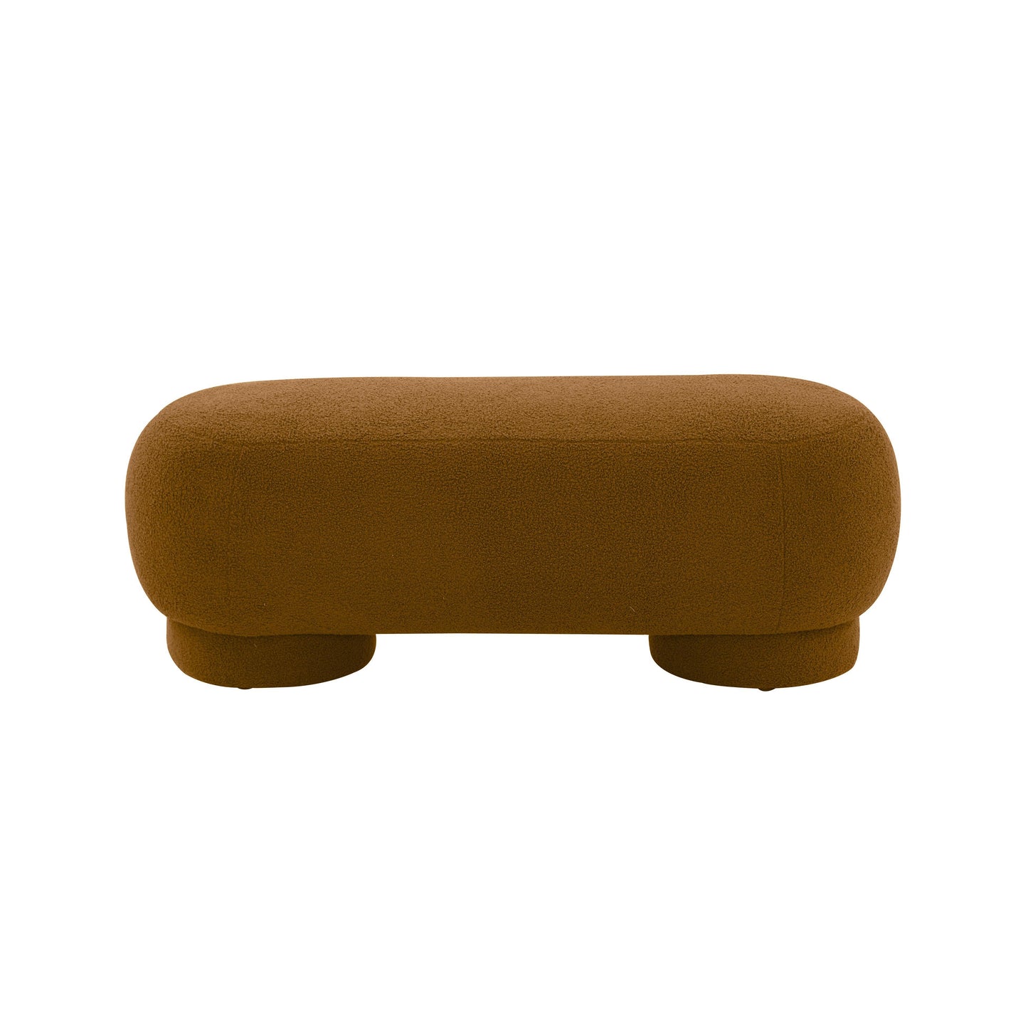 Mara 43 Vegan Shearling Ottoman by TOV Oc68539