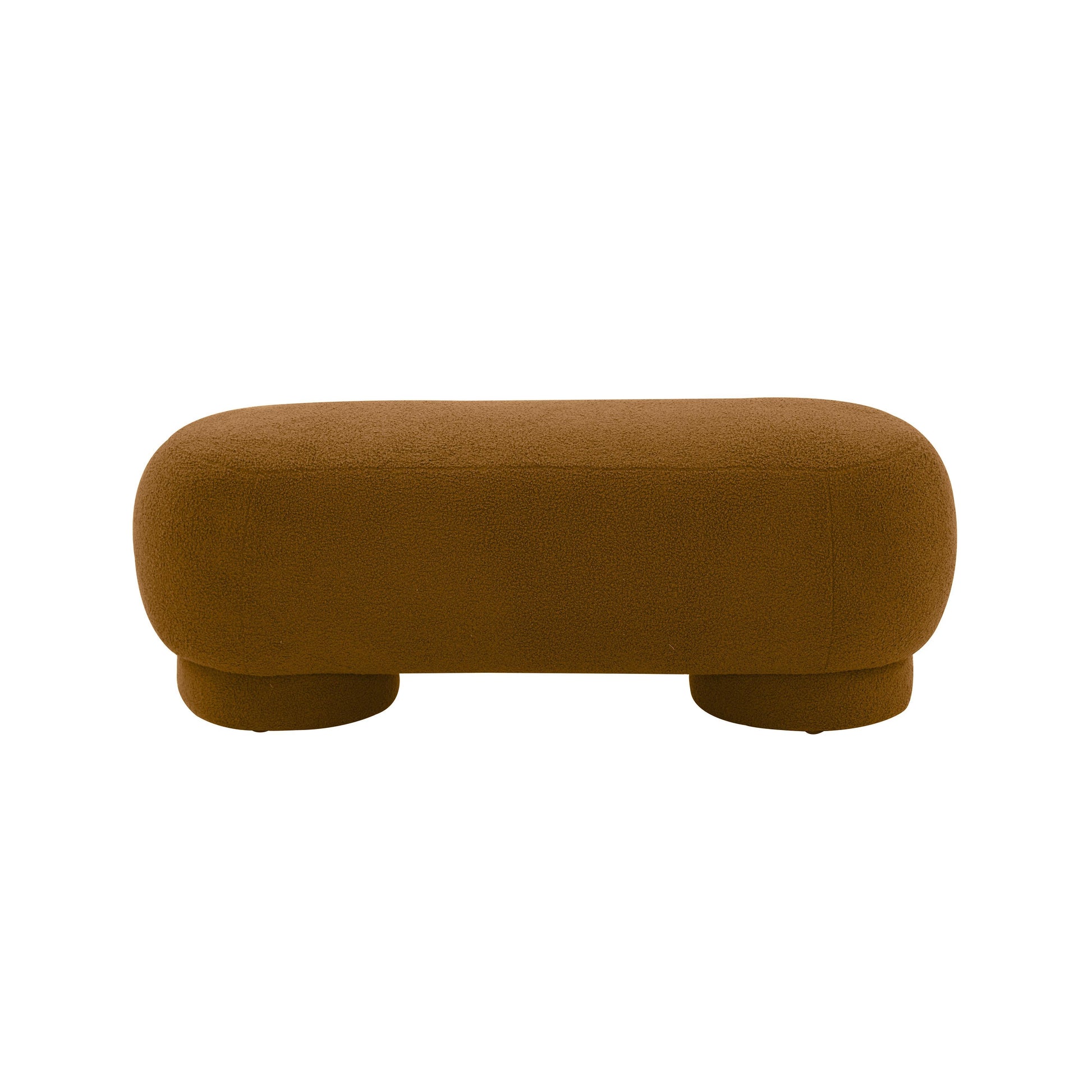 Mara 43 Vegan Shearling Ottoman by TOV Oc68539