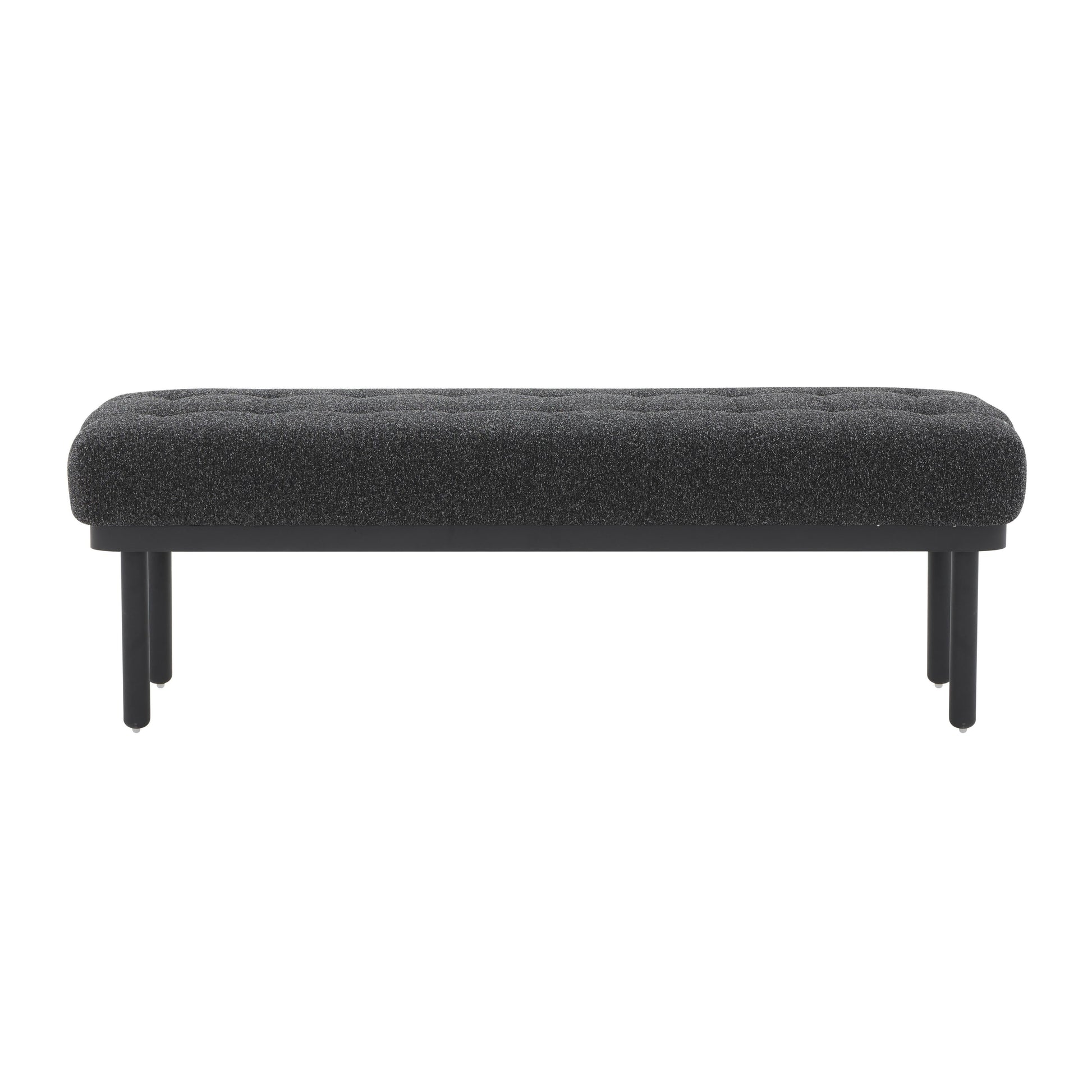 Olivia 53 Boucle Bench by TOV Oc68633