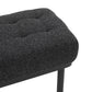 Olivia 53 Boucle Bench by TOV Oc68633