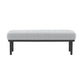 Olivia 53 Boucle Bench by TOV Oc68633