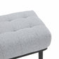 Olivia 53 Boucle Bench by TOV Oc68633