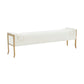 Ines 67 Textured Velvet Bench by TOV Oc68643