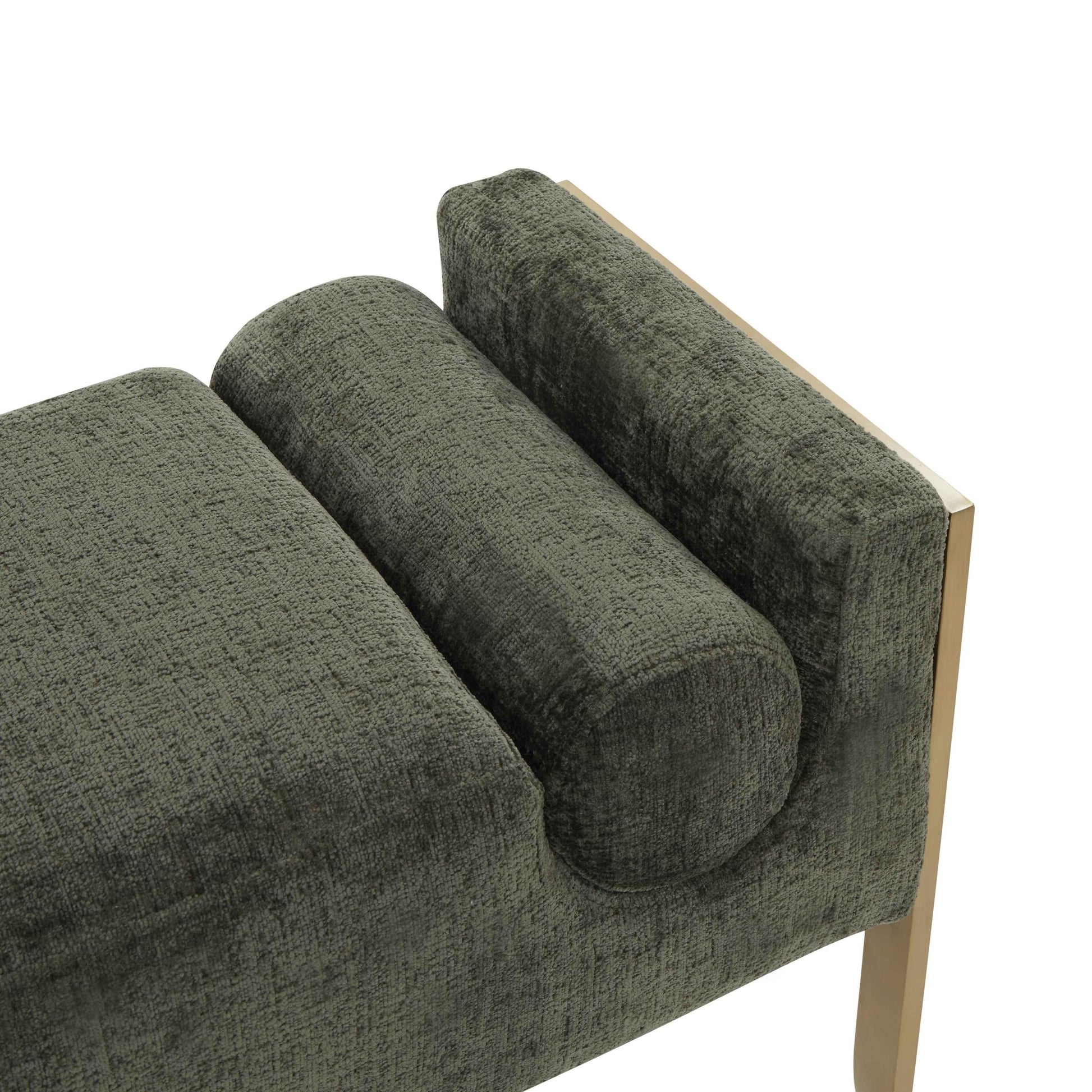 Ines 67 Textured Velvet Bench by TOV Oc68643