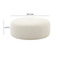 Broohah Upholstered Ottoman by TOV Oc69292