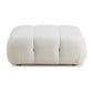 Calliope Vegan Shearling Modular Ottoman by TOV Oc69303