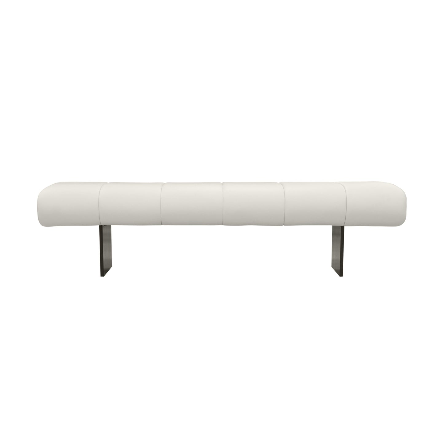 Karol 59 5 Cream Performance Vegan Leather Bench by TOV Oc68949