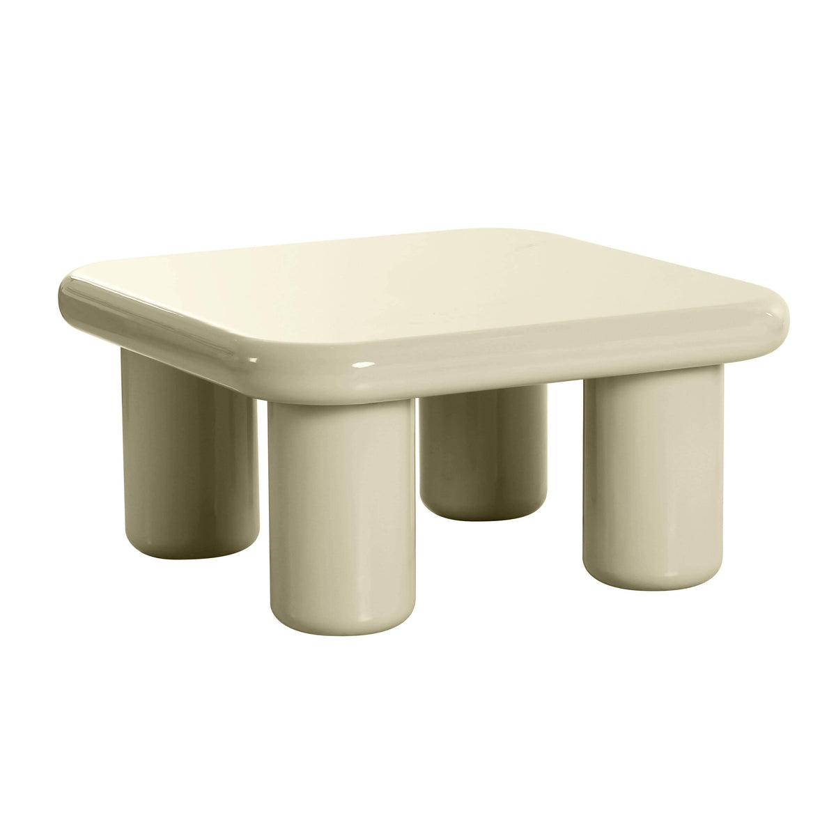 Memphis Cream Coffee Table by TOV Furniture – photo 1 of 6