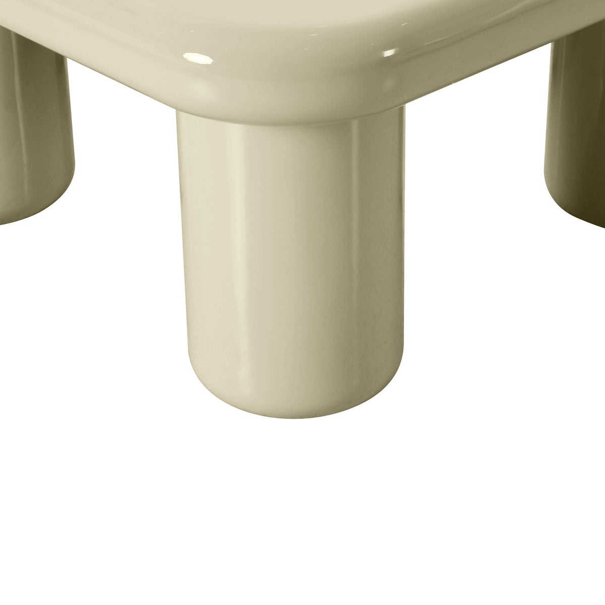 Memphis Cream Coffee Table by TOV Furniture – photo 5 of 6