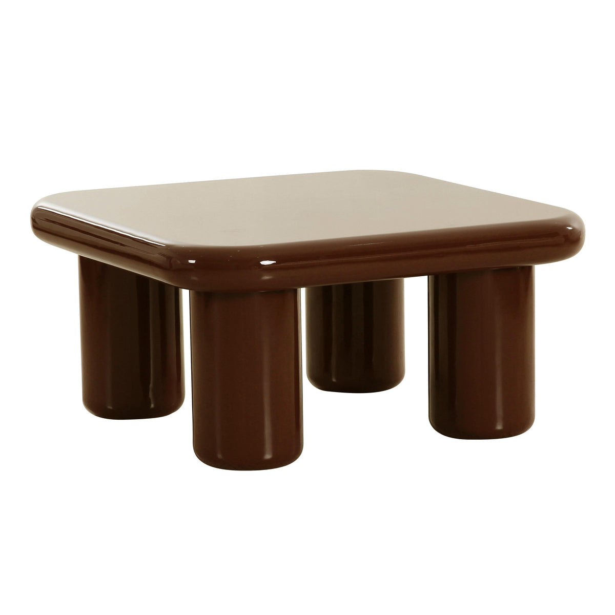 Memphis Chocolate Brown Coffee Table by TOV Furniture – photo 1 of 6
