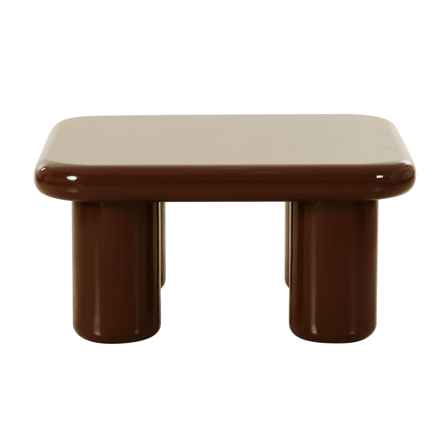 Memphis 33 5 Glossy Square Coffee Table by TOV Oc68995