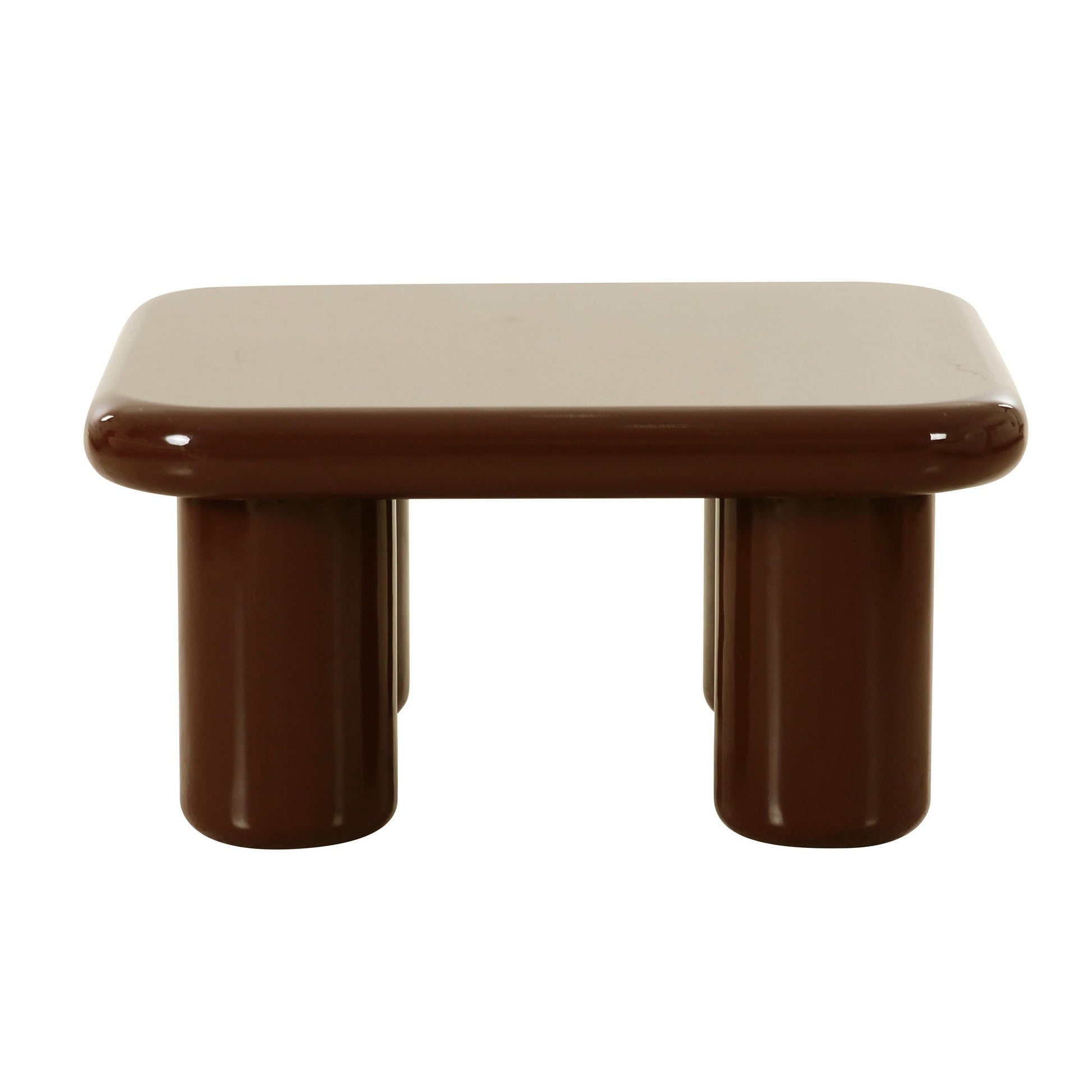 Memphis 33 5 Glossy Square Coffee Table by TOV Oc68995