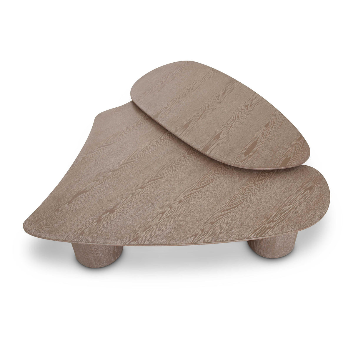 Rhema 2-Piece Washed Ash Nesting Coffee Table Set by TOV Furniture – photo 5 of 9