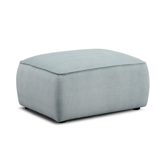 Travie Performance Corduroy Velvet Ottoman by TOV Oc69182