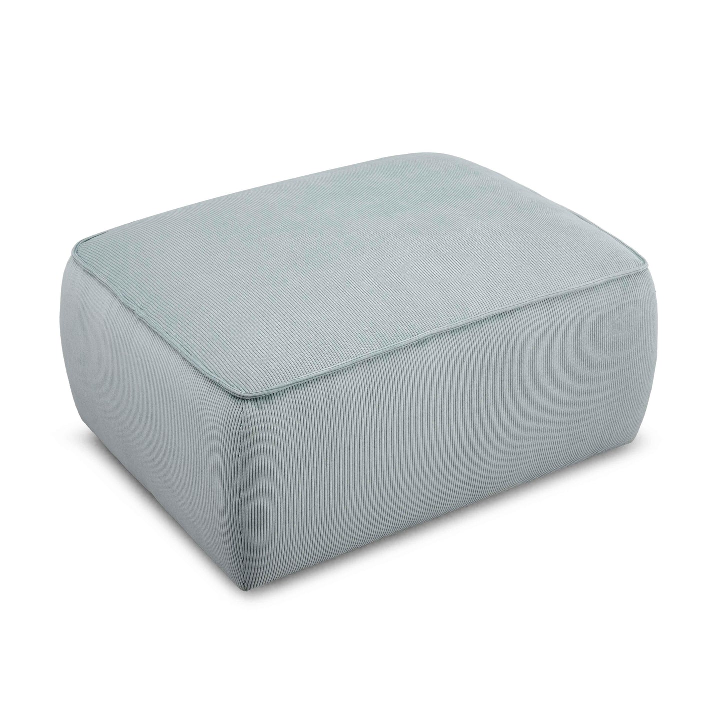 Travie Performance Corduroy Velvet Ottoman by TOV Oc69182