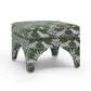 Raji Leopard Jacquard Ottoman by TOV Oc69200