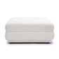 Perry Cream Chenille Modular Ottoman by TOV Oc69218