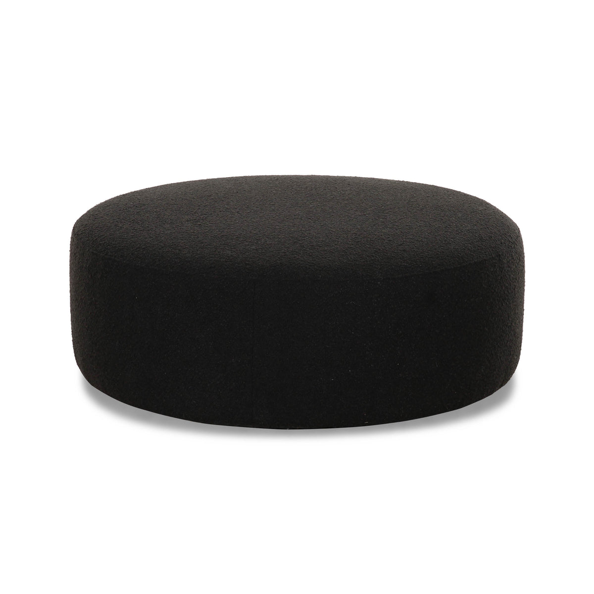 Broohah Black Performance Boucle Ottoman by TOV Furniture – photo 1 of 3