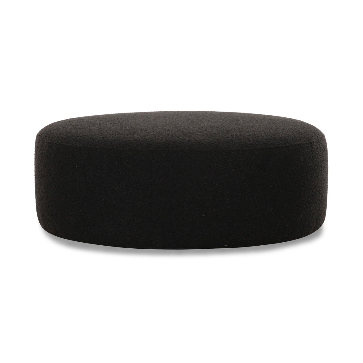 Broohah Black Performance Boucle Ottoman by TOV Furniture – photo 2 of 3