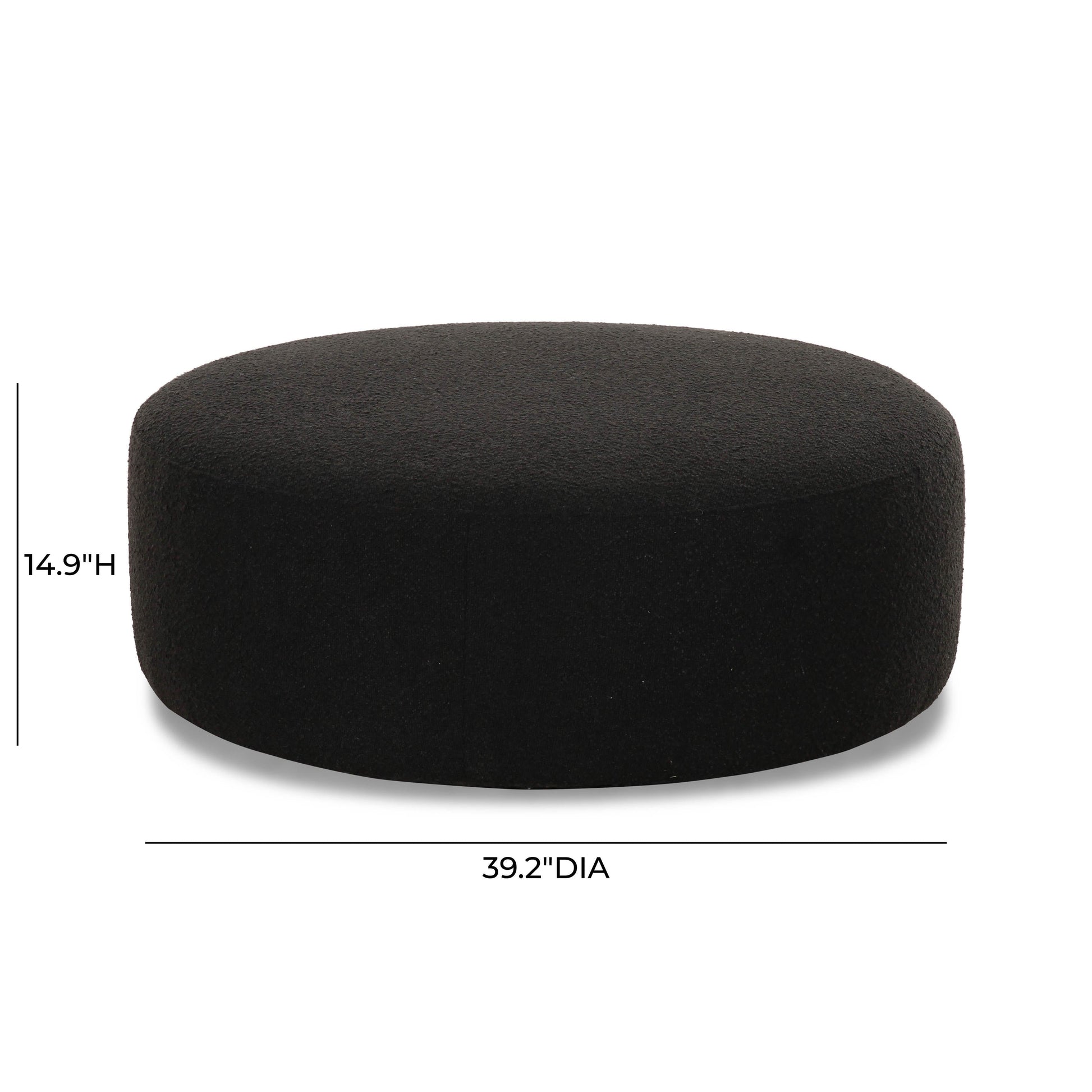 Broohah Upholstered Ottoman by TOV Oc68657