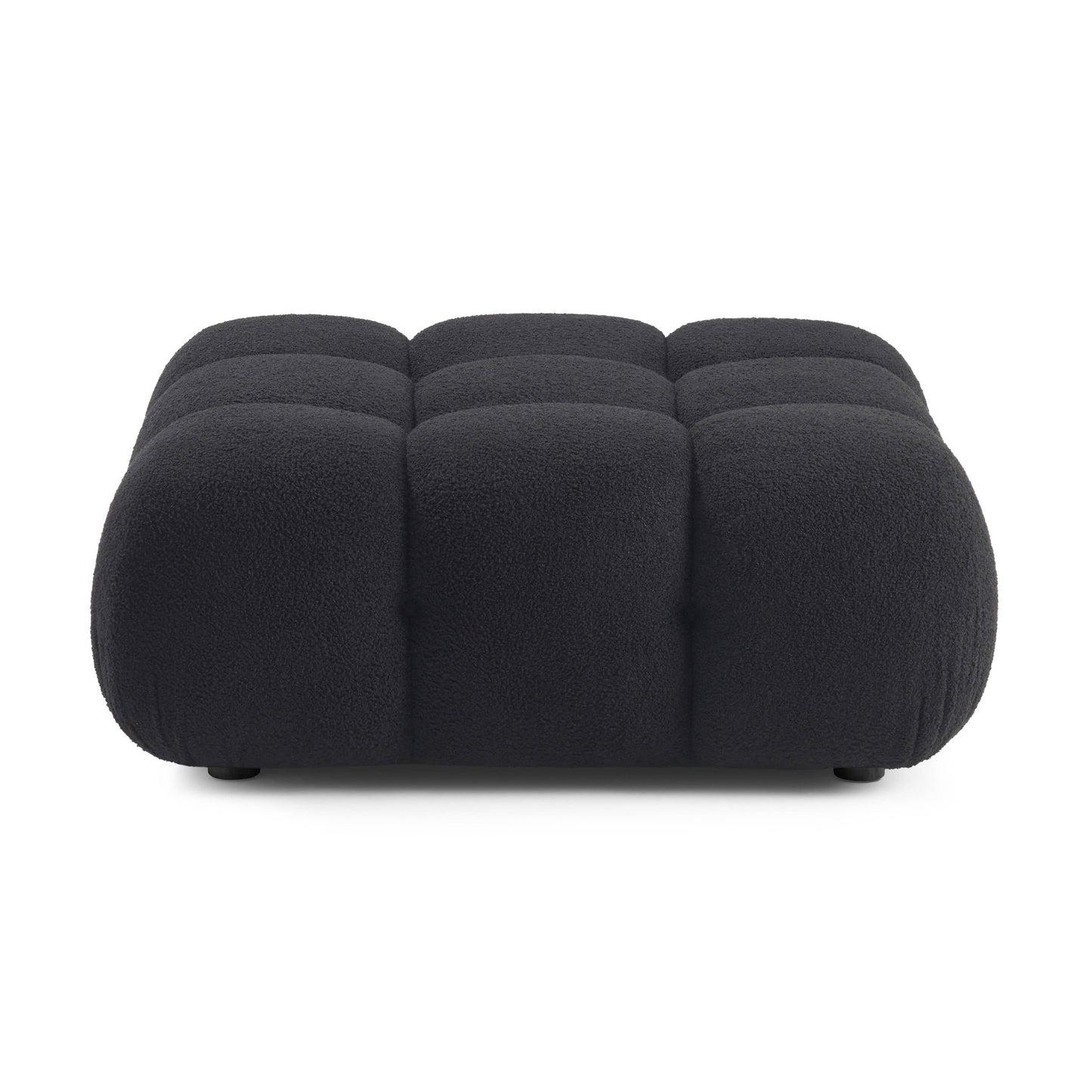 Calliope Vegan Shearling Modular Ottoman by TOV Oc69303